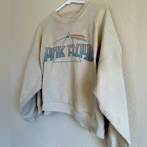 Womens S Pink Floyd Crewneck